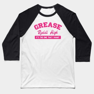 Grease Rydell High Baseball T-Shirt